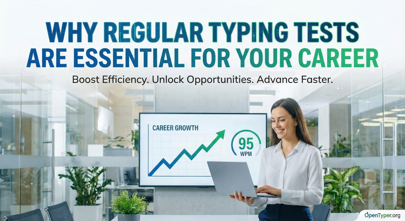 Why Regular Typing Tests Are Essential for Your Career