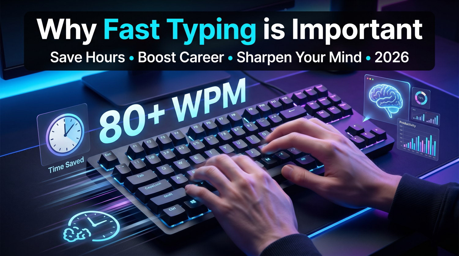 Why Fast Typing Matters More Than Ever: The Research-Backed Case for Mastering Keyboard Speed in the Digital Age